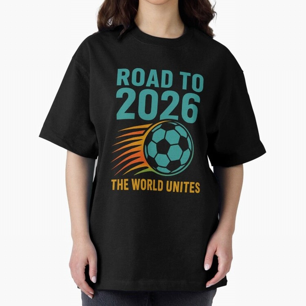 The World Unites Classic T-Shirt Experience the FIFA World Cup 2026 Journey through Messi and Cristiano Ronaldo Highlights, England and Germany Pride, Sports Nostalgia, International Competition, Famous Players and Unforgettable Victories; Great