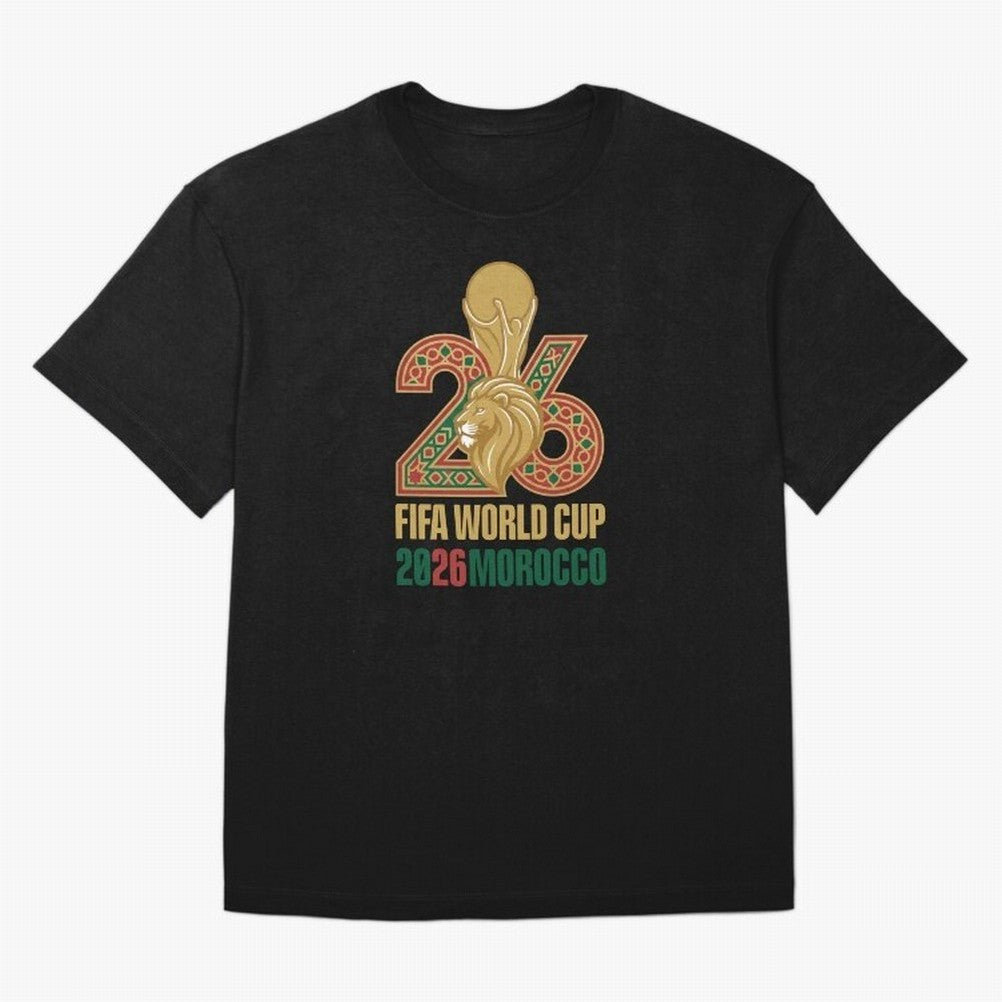WORLD CUP 2026 MOROCCO Classic T-Shirt Showcase Match Day Hype around FIFA World Cup 2026, Messi and Cristiano Ronaldo, France, Match Day Excitement, Supporter Culture, Golden Goals and Global Football Passion; Made for Die Hard Supporters, Soccer