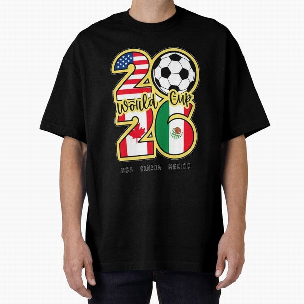 World Cup 2026, Usa Canada Mexico Football Classic T-Shirt Relive the Noise and Pride of the FIFA World Cup 2026 Journey through Cristiano Ronaldo, Haaland and CR7 Highlights, France and Portugal Pride, Goal Celebration Energy, Supporter Heritage,