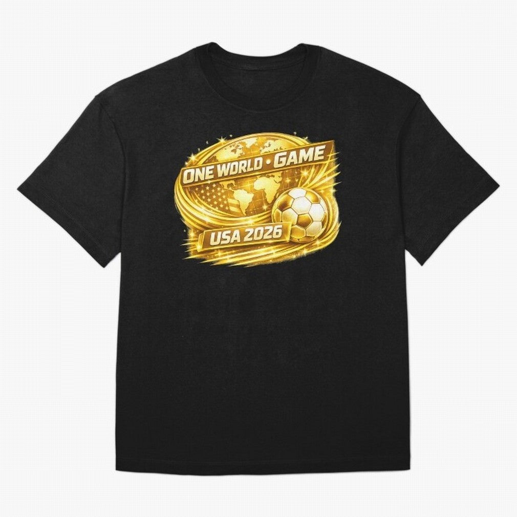 World Cup 2026 Classic T-Shirt Show Your Love for Global Football Passion for FIFA World Cup 2026 Group Stage, Made for Cristiano Ronaldo, France and Portugal, Soccer Culture, Superstar Moments, National Team Dreams and Competitive Fire; Perfect