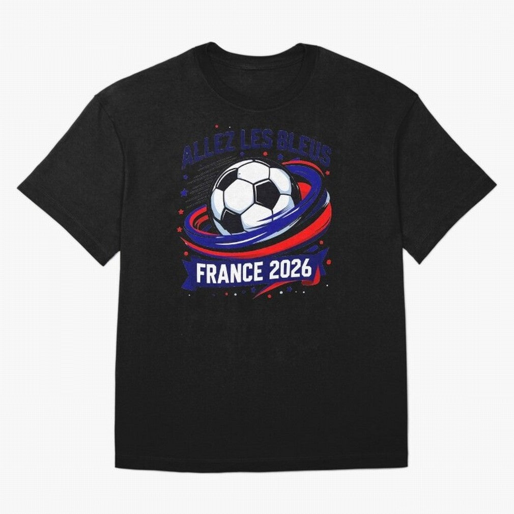 France Fan Art World Cup 2026 Classic T-Shirt Live the Energy of FIFA World Cup 2026 for Fans of CR7 and Messi and England and Germany, Bringing Match Day Excitement, Supporter Culture, Golden Goals and Global Football Passion; Ideal for Fans Who