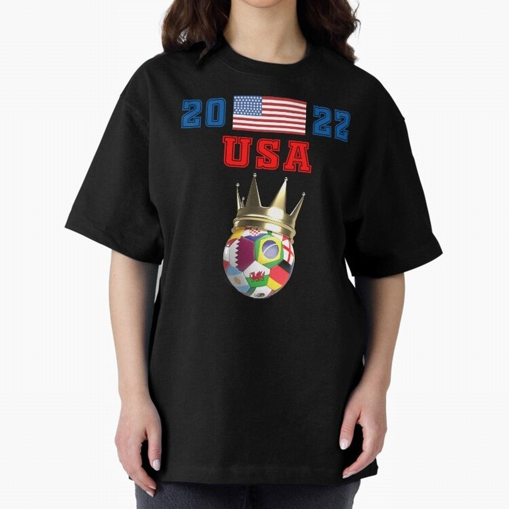 USA world cup jersey 2022 Classic T-Shirt Celebrate Rivalries and Pride in Match Day Hype around FIFA World Cup 2026, Neymar, Haaland and Cristiano Ronaldo, Portugal, Spain and Germany, Vintage Soccer Flavor, Modern Football Stars, National Flags