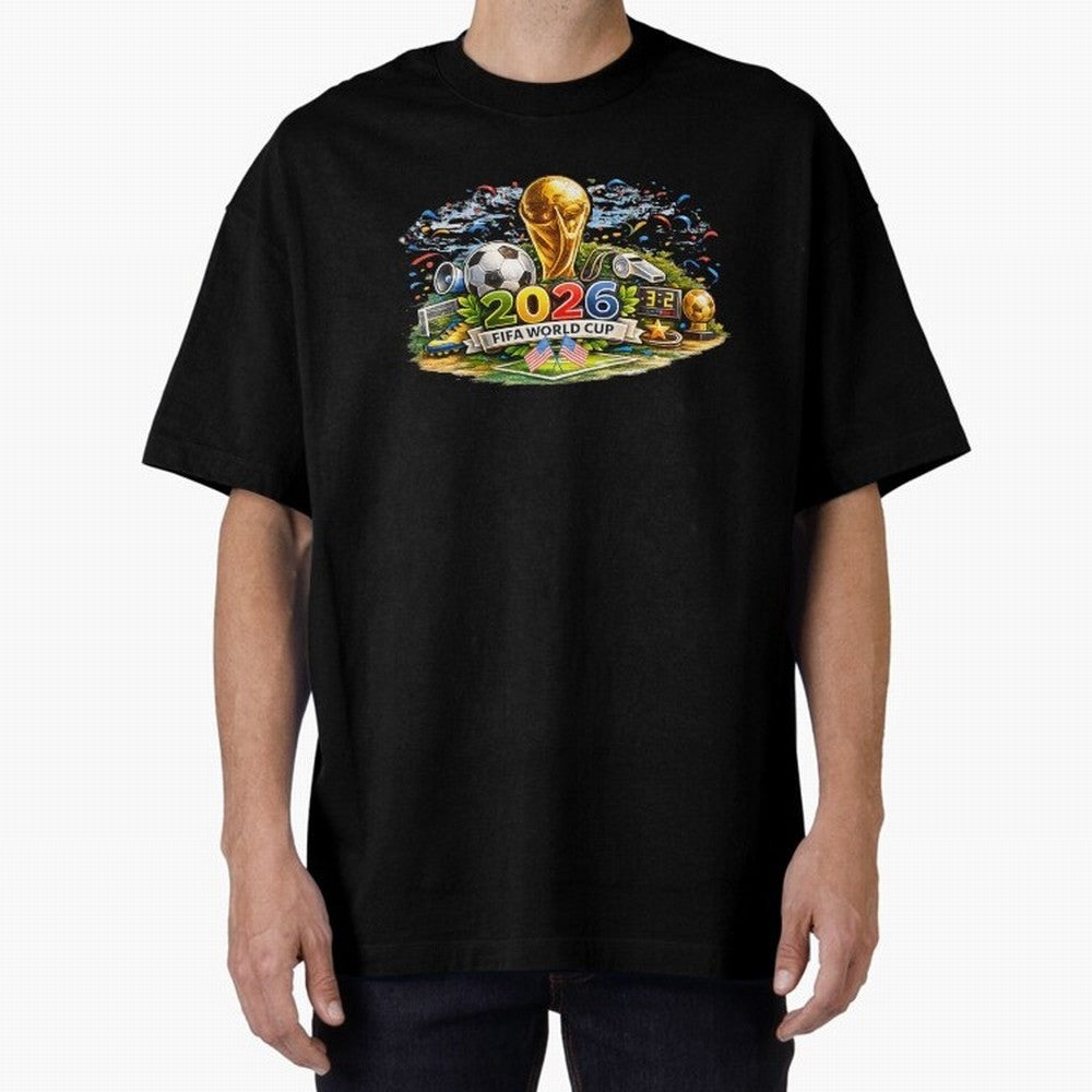 FIFA World Cup 2026, USA Support Gift Classic T-Shirt Celebrate Rivalries and Pride in the FIFA World Cup 2026 Journey through Messi, Neymar and Mbappe Highlights, Germany Pride, Vintage Soccer Flavor, Modern Football Stars, National Flags and