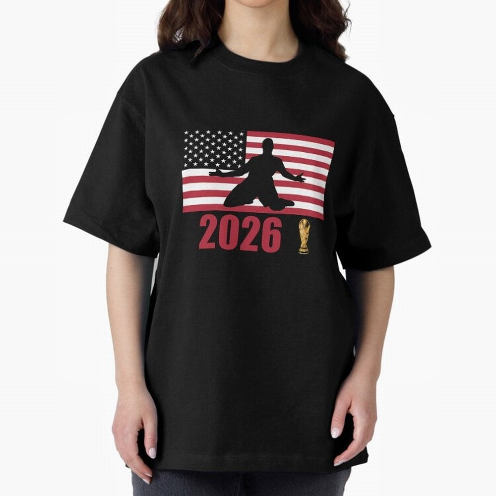 USA World Cup 2026 T-Shirt_84815866 Classic T-Shirt Relive the Noise and Pride of Global Football Passion for FIFA World Cup 2026 USA Canada Mexico, Driven by Messi and Cristiano Ronaldo, Portugal, Spain and Germany, Fan Favorite Moments, National