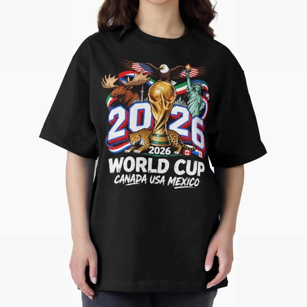 World Cup 2026 Soccer Fan USA Canada Mexico Classic T-Shirt Bring World Football Passion into FIFA World Cup 2026 USA Canada Mexico for Fans of Haaland and England, Bringing Global Supporter Spirit, Legendary Goals, National Colors and Tournament