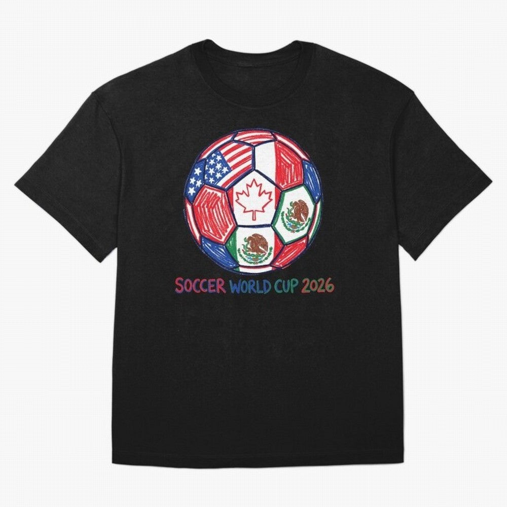 soccer world cup 2026 Classic T-Shirt Bring Global Tournament Vibes to Match Day Hype around FIFA World Cup 2026, CR7 and Messi, Brazil, Match Day Excitement, Supporter Culture, Golden Goals and Global Football Passion; Made for Die Hard