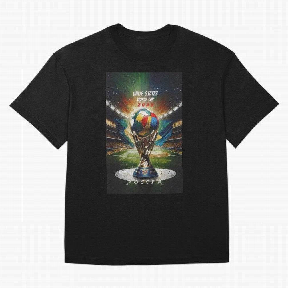 Unite States World Cup Classic T-Shirt Capture the FIFA World Cup 2026 Group Stage Journey through CR7 Highlights, Portugal, Spain and Germany Pride, Vintage Soccer Flavor, Modern Football Stars, National Flags and Final Night Emotion; Made for Die