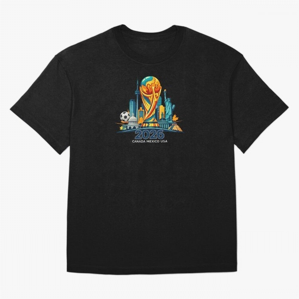 World Football Spirit 2026 - Global Football Championship - USA Canada Mexico Soccer Fan Classic T-Shirt Join the Global Buzz around Global Football Passion for FIFA World Cup 2026 USA Canada Mexico, Made for CR7 and Messi, France, Fan Favorite