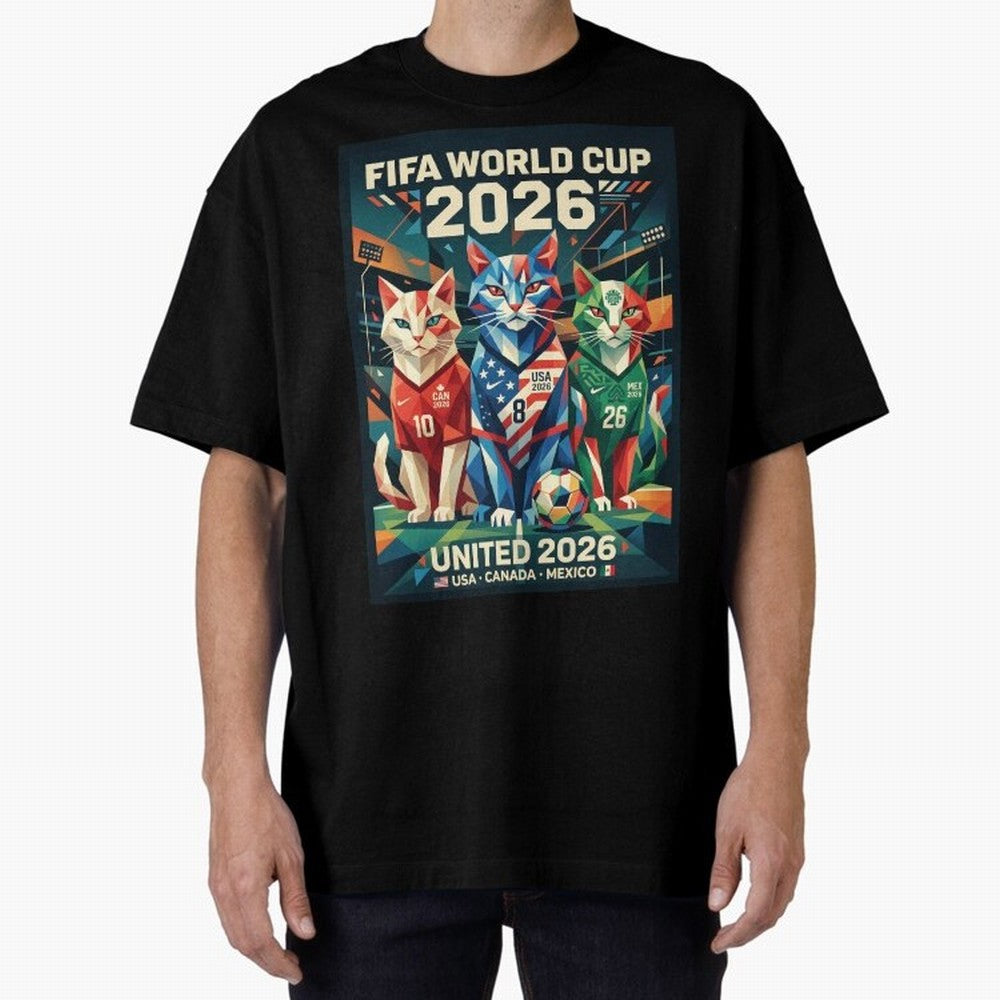 The Cats Football World Cup Classic T-Shirt Enjoy the FIFA World Cup 2026 Group Stage Journey through Neymar, Haaland and Cristiano Ronaldo Highlights, Netherlands Pride, Supporter Pride, Iconic Celebrations, Legendary Names and Global Match Day