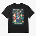 The Cats Football World Cup Classic T-Shirt Enjoy the FIFA World Cup 2026 Group Stage Journey through Neymar, Haaland and Cristiano Ronaldo Highlights, Netherlands Pride, Supporter Pride, Iconic Celebrations, Legendary Names and Global Match Day
