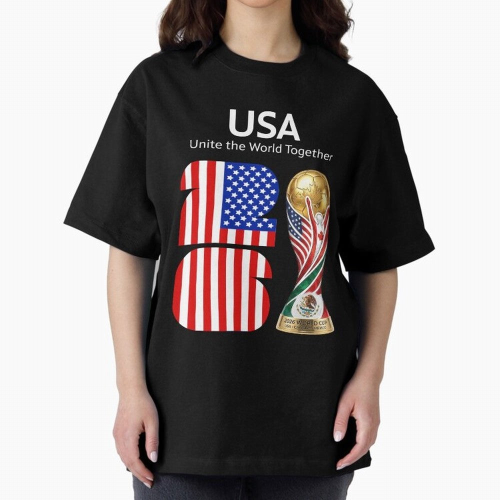 World Cup 2026, IMG 021, USA 002 Classic T-Shirt Wear the Spirit of FIFA World Cup 2026 Highlighting CR7, England and Germany Energy, Global Supporter Spirit, Legendary Goals, National Colors and Tournament Celebration; Made for Collectors Who
