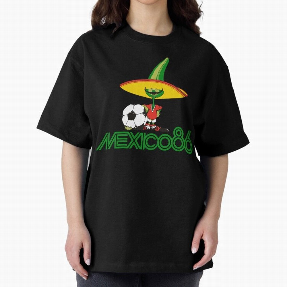 Mexico 86 Piquet Classic T-Shirt Support FIFA World Cup 2026 Celebrating CR7 and Messi, Brazil, Portugal and Argentina Energy, Worldwide Fan Energy, Dramatic Goals, Stadium Lights and Championship Celebrations; Ideal for Passionate Fans Who Love