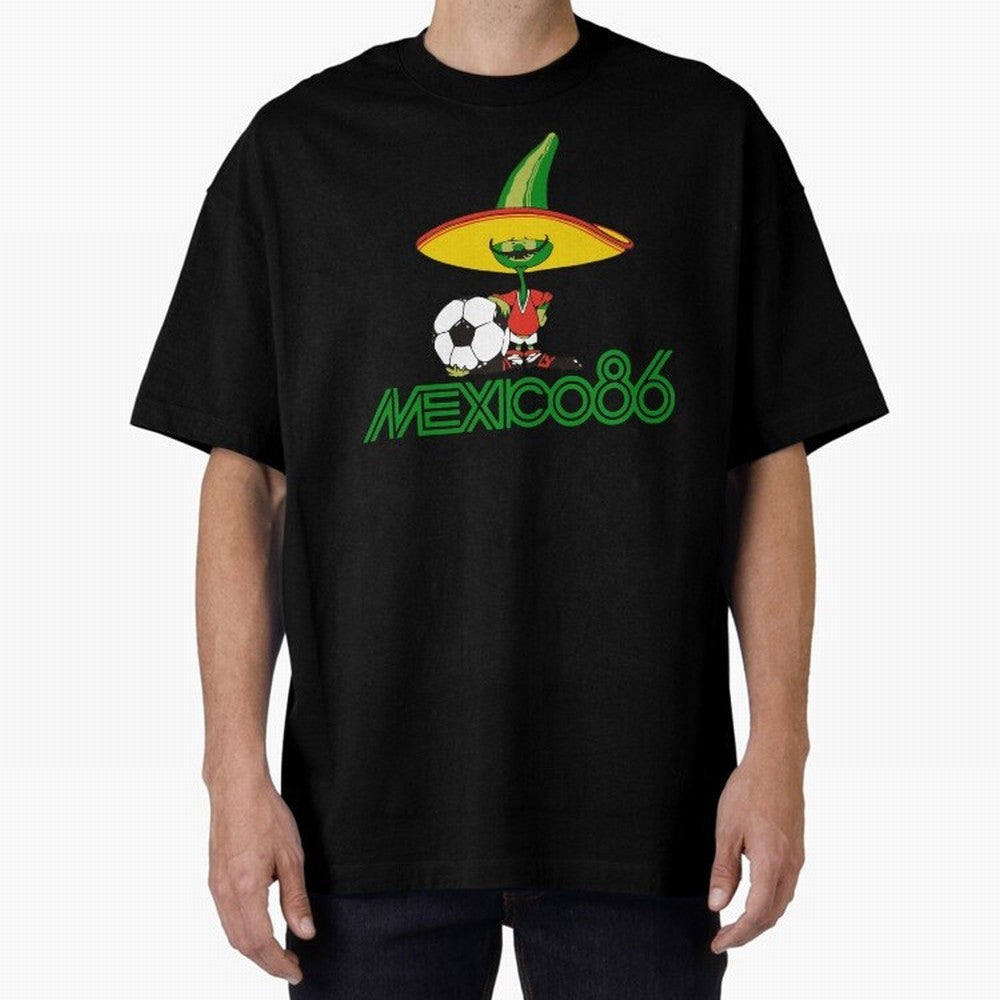 Mexico 86 Piquet Classic T-Shirt Support FIFA World Cup 2026 Celebrating CR7 and Messi, Brazil, Portugal and Argentina Energy, Worldwide Fan Energy, Dramatic Goals, Stadium Lights and Championship Celebrations; Ideal for Passionate Fans Who Love