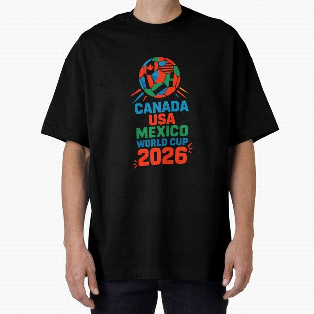 World Cup 2026 USA Canada Mexico ¡ª Retro Soccer Tournament Illustration Classic T-Shirt Honor FIFA World Cup 2026 USA Canada Mexico Driven by Neymar, Portugal Energy, Goal Celebration Energy, Supporter Heritage, Football Icons and Worldwide