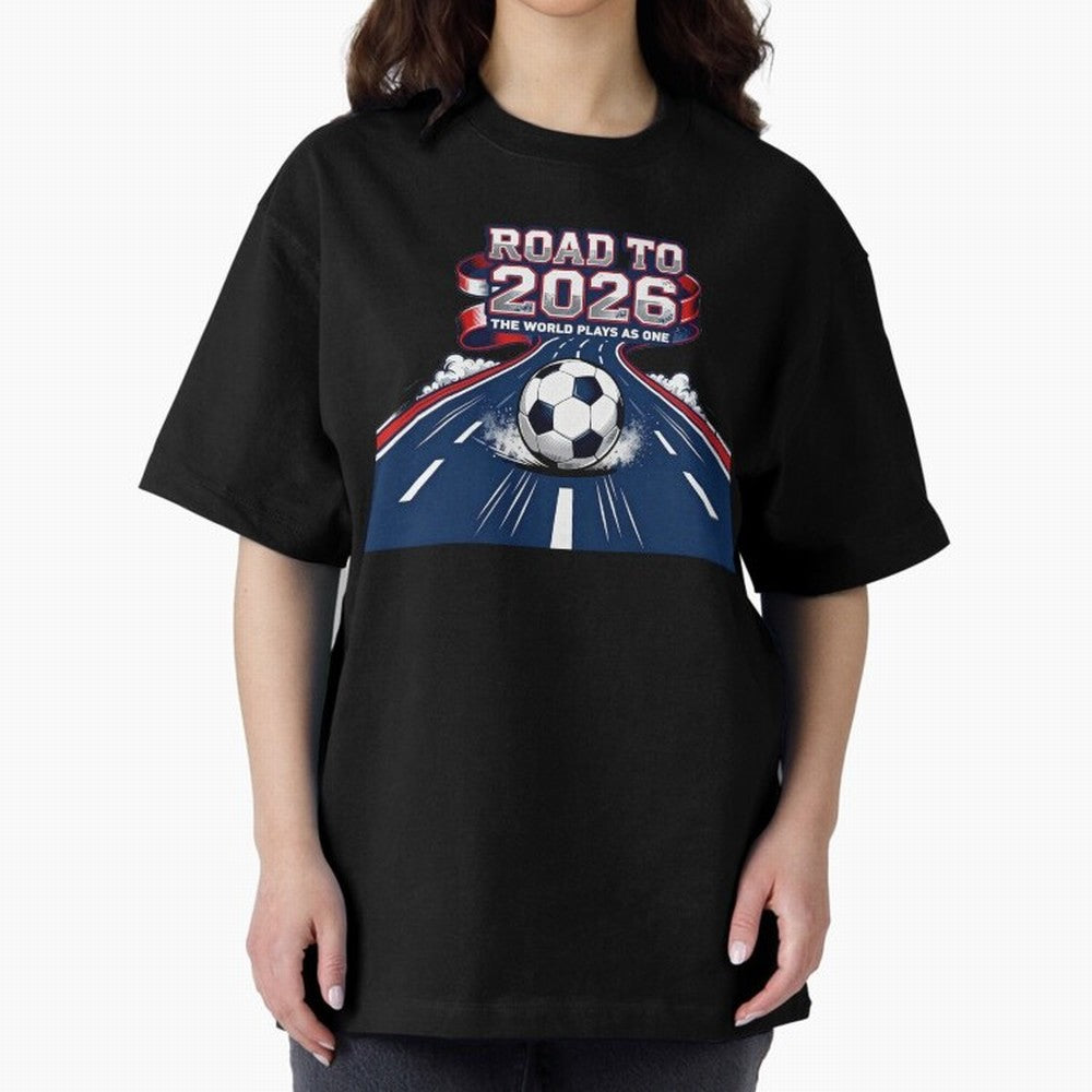 Road to 2026 ¨C The World Plays as One Classic T-Shirt Back Your Heroes with Match Day Hype around FIFA World Cup 2026, Neymar, Haaland and Cristiano Ronaldo, Argentina, Sports Nostalgia, International Competition, Famous Players and Unforgettable