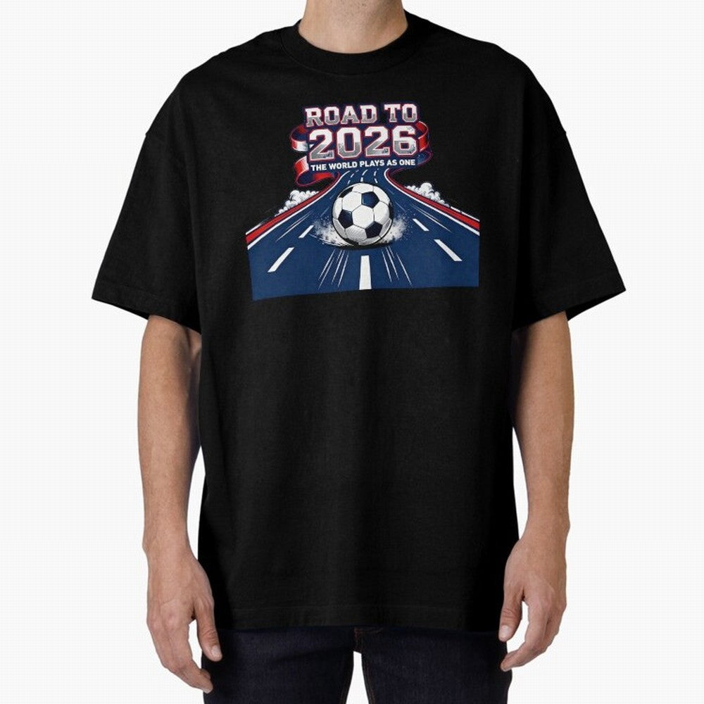 Road to 2026 ¨C The World Plays as One Classic T-Shirt Back Your Heroes with Match Day Hype around FIFA World Cup 2026, Neymar, Haaland and Cristiano Ronaldo, Argentina, Sports Nostalgia, International Competition, Famous Players and Unforgettable