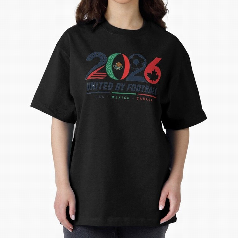 United by Football 2026 Soccer Design Classic T-Shirt Treasure Match Day Hype around FIFA World Cup 2026 USA Canada Mexico, Neymar, Haaland and Cristiano Ronaldo, Spain and Netherlands, Football Festival Excitement, Trophy Ambitions, Country