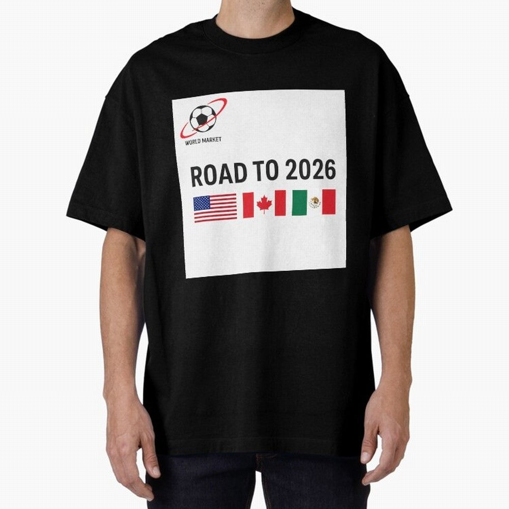 Road to World Cup 2026 Football Journey Classic T-Shirt Celebrate Football Heritage in FIFA World Cup 2026 Group Stage for Fans of Cristiano Ronaldo and Spain and Netherlands, Bringing Stadium Chants, National Pride, Trophy Dreams and Unforgettable