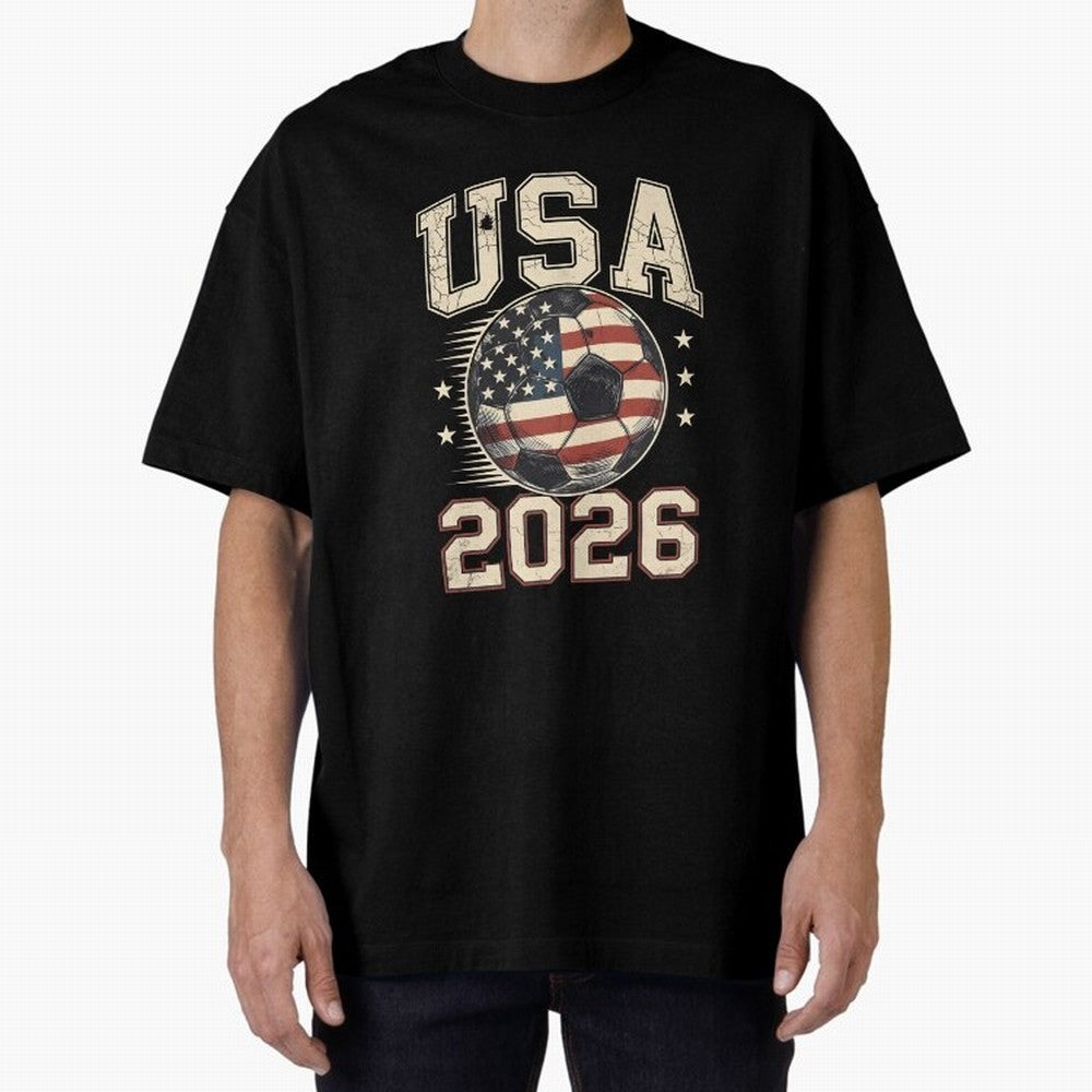 USA 2026 World Cup Soccer Classic T-Shirt Represent the Passion of the FIFA World Cup 2026 Group Stage Journey through CR7 and Messi Highlights, Brazil Pride, Worldwide Fan Energy, Dramatic Goals, Stadium Lights and Championship Celebrations; Great