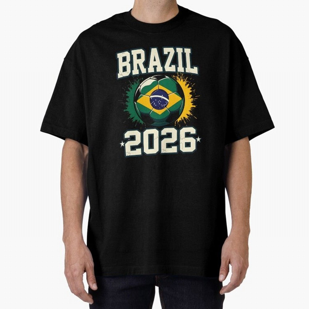 Brazil Soccer Football 2026 Classic T-Shirt Bring Champion Energy into the FIFA World Cup 2026 Journey through Haaland Highlights, Argentina Pride, Football Festival Excitement, Trophy Ambitions, Country Rivalries and Star Player Buzz; Made for Die
