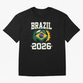 Brazil Soccer Football 2026 Classic T-Shirt Bring Champion Energy into the FIFA World Cup 2026 Journey through Haaland Highlights, Argentina Pride, Football Festival Excitement, Trophy Ambitions, Country Rivalries and Star Player Buzz; Made for Die
