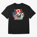 Soccer 2026 USA Canada Mexico ¨C World Football Flags Classic T-Shirt Represent Football Lovers during the FIFA World Cup 2026 Journey through Messi and Cristiano Ronaldo Highlights, Germany Pride, Game Day Rituals, Football Legends, Country Pride