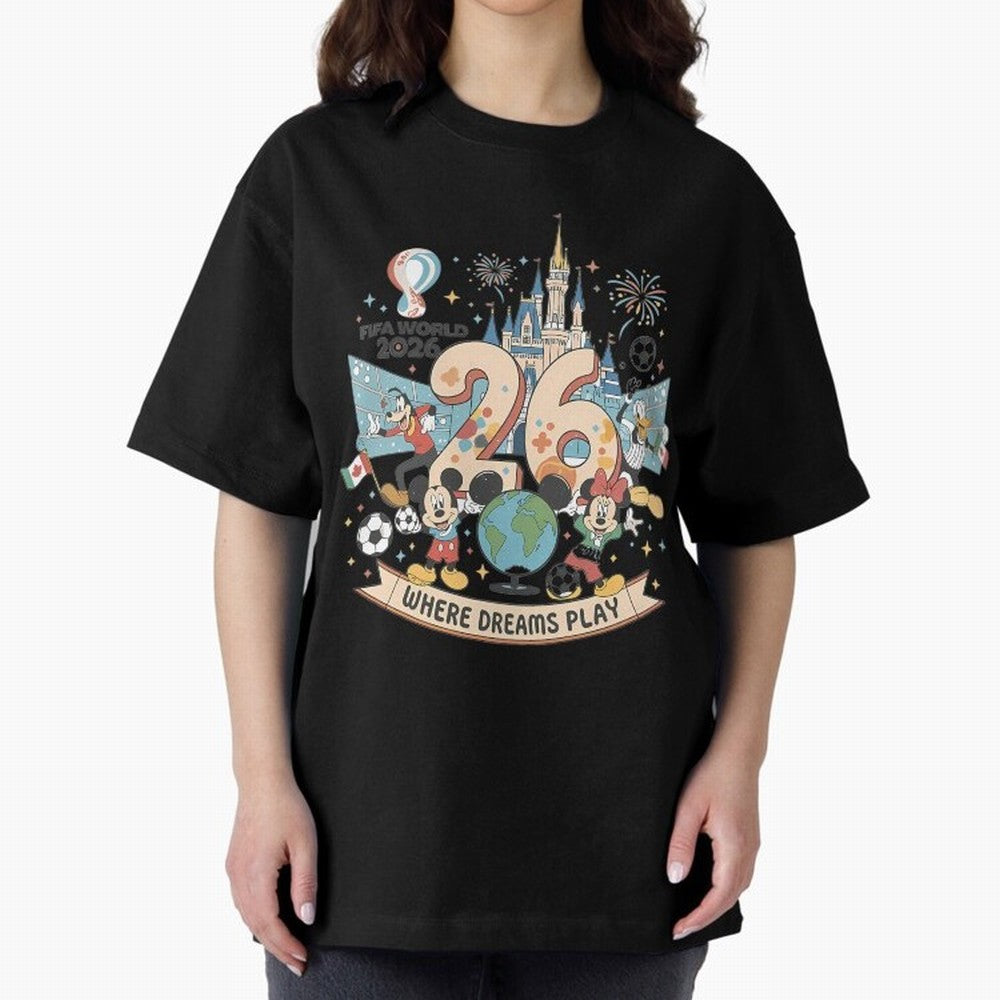 Dreamland Football World Cup26 Classic T-Shirt Make the Season About the FIFA World Cup 2026 Journey through Neymar, Haaland and Cristiano Ronaldo Highlights, France and Portugal Pride, Football Passion, Legendary Performances, Festival Vibes and