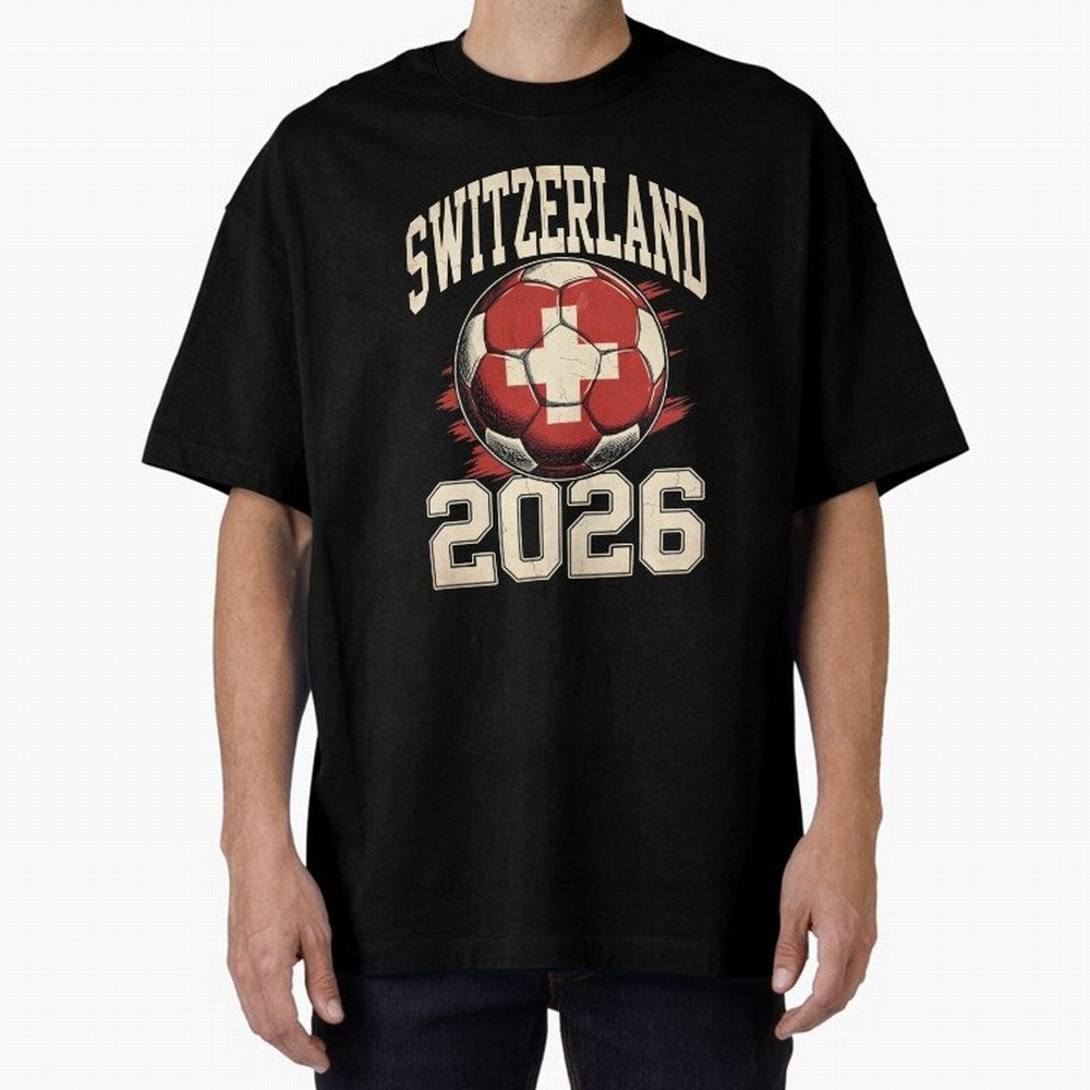 Switzerland 2026 World Cup Classic T-Shirt Celebrate Every Goal in Global Football Passion for FIFA World Cup 2026, Filled with Messi, Neymar and Mbappe, France, Game Day Rituals, Football Legends, Country Pride and the Road to the Final; Created