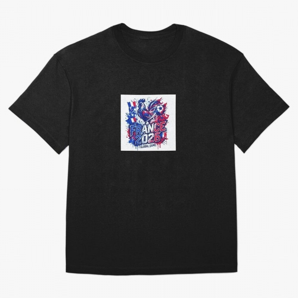 France World Cup 2026 Classic T-Shirt Capture Stadium Memories from FIFA World Cup 2026 Inspired by CR7 and Messi, Argentina and Brazil Energy, Championship Spirit, Famous Goals, Roaring Crowds and International Football Unity; Perfect for People