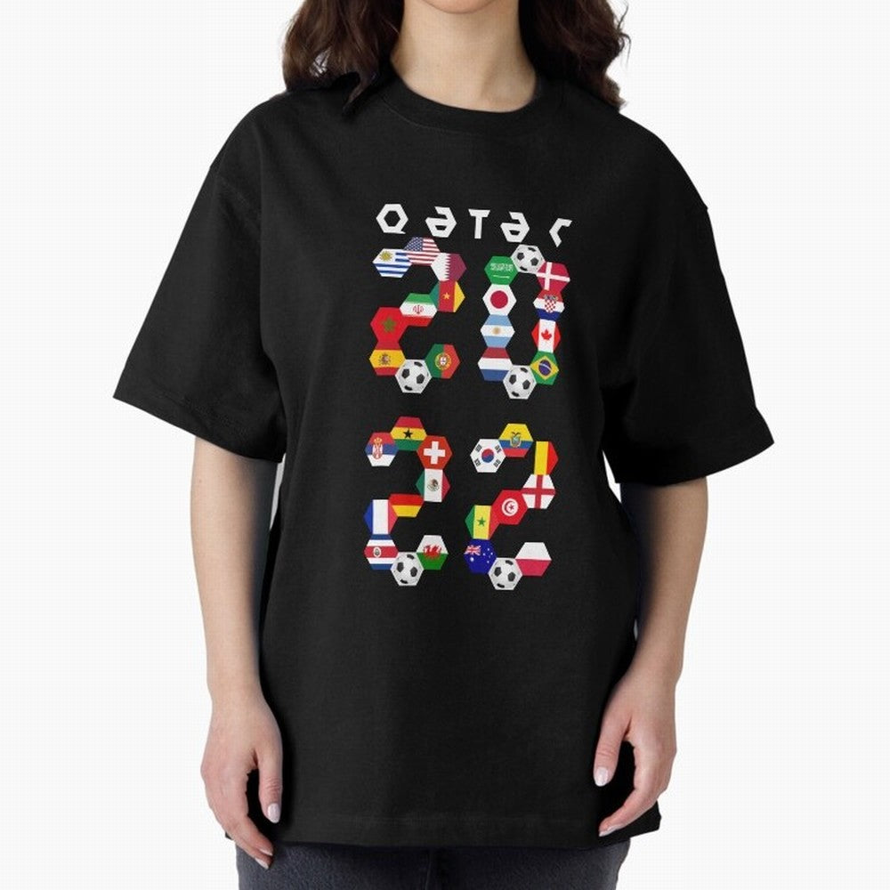 QATAR 2022 WORLD CUP SOCCER TOURNAMENT Classic T-Shirt Capture Stadium Memories from the FIFA World Cup 2026 Group Stage Journey through Cristiano Ronaldo Highlights, France and Portugal Pride, Soccer Culture, Superstar Moments, National Team