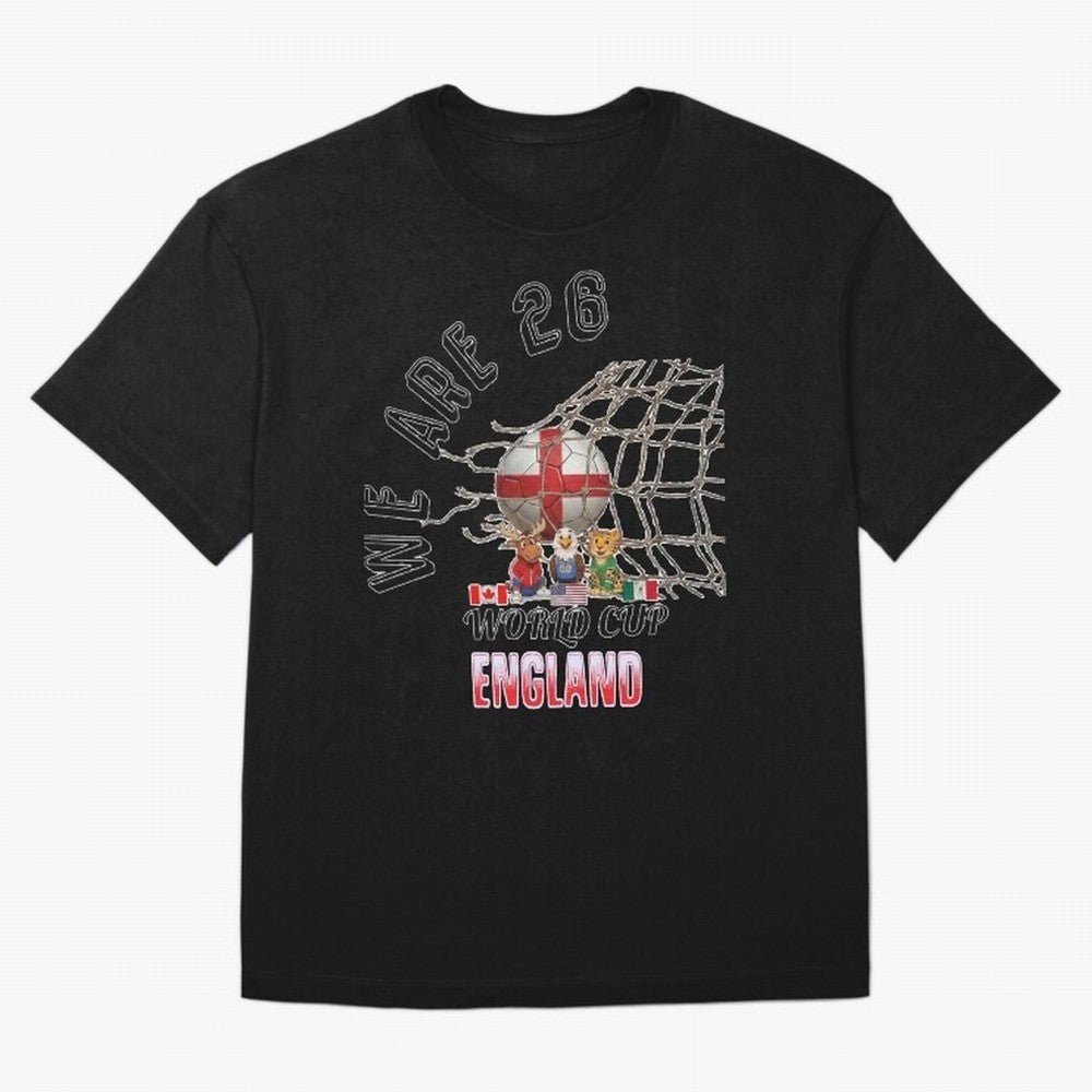 World cup 26 - England Classic T-Shirt Celebrate Global Passion for FIFA World Cup 2026 USA Canada Mexico Inspired by Mbappe and Neymar, France Energy, Supporter Pride, Iconic Celebrations, Legendary Names and Global Match Day Energy; Created for