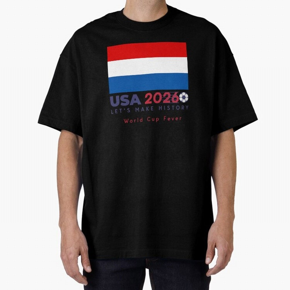 USA 2026 World Cup Americas football. Classic T-Shirt Celebrate Football Heritage in FIFA World Cup 2026 USA Canada Mexico for Fans of Neymar and Netherlands, Bringing Stadium Memories, Football Loyalty, International Chants and Championship