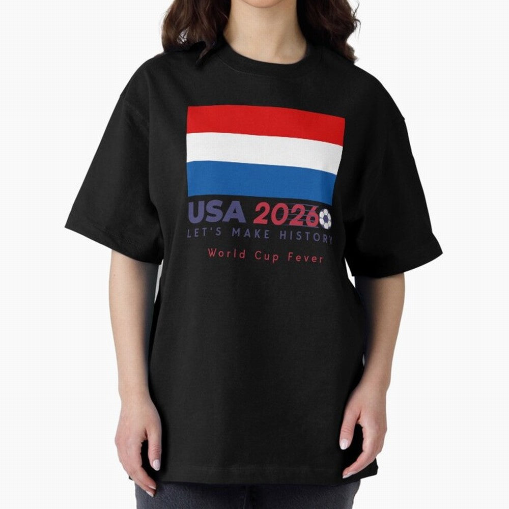 USA 2026 World Cup Americas football. Classic T-Shirt Celebrate Football Heritage in FIFA World Cup 2026 USA Canada Mexico for Fans of Neymar and Netherlands, Bringing Stadium Memories, Football Loyalty, International Chants and Championship