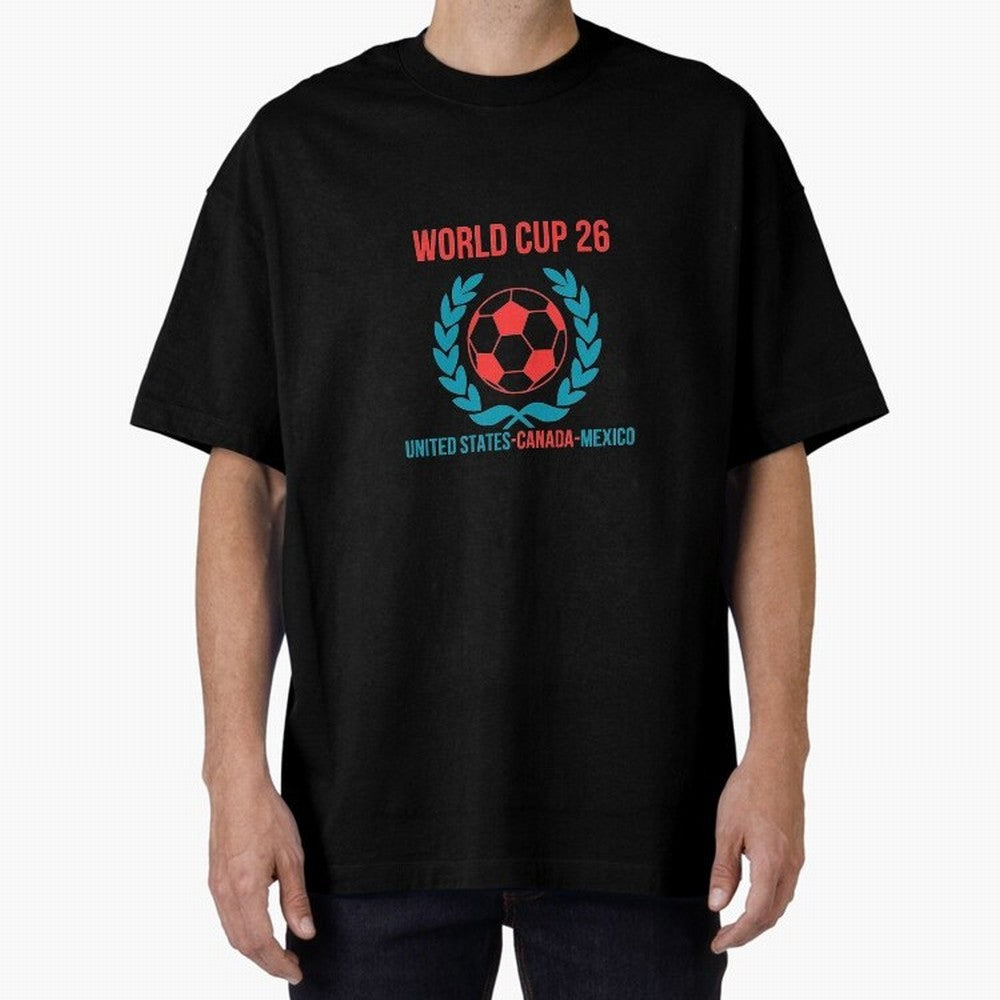 World Cup 2026 United States Canada Mexico Soccer Logo Classic T-Shirt Feel the Heartbeat of FIFA World Cup 2026 Group Stage for Fans of Neymar and Spain and Netherlands, Bringing Stadium Chants, National Pride, Trophy Dreams and Unforgettable