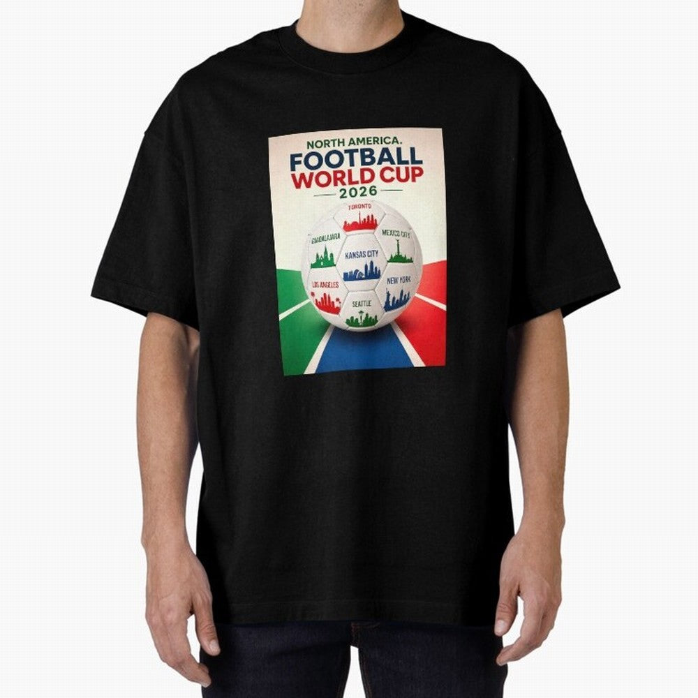 North America Football 2026 Classic T-Shirt Turn Football Passion into the FIFA World Cup 2026 USA Canada Mexico Journey through Mbappe and Neymar Highlights, Brazil, Portugal and Argentina Pride, Classic Soccer Heritage, Championship Pressure, Fan