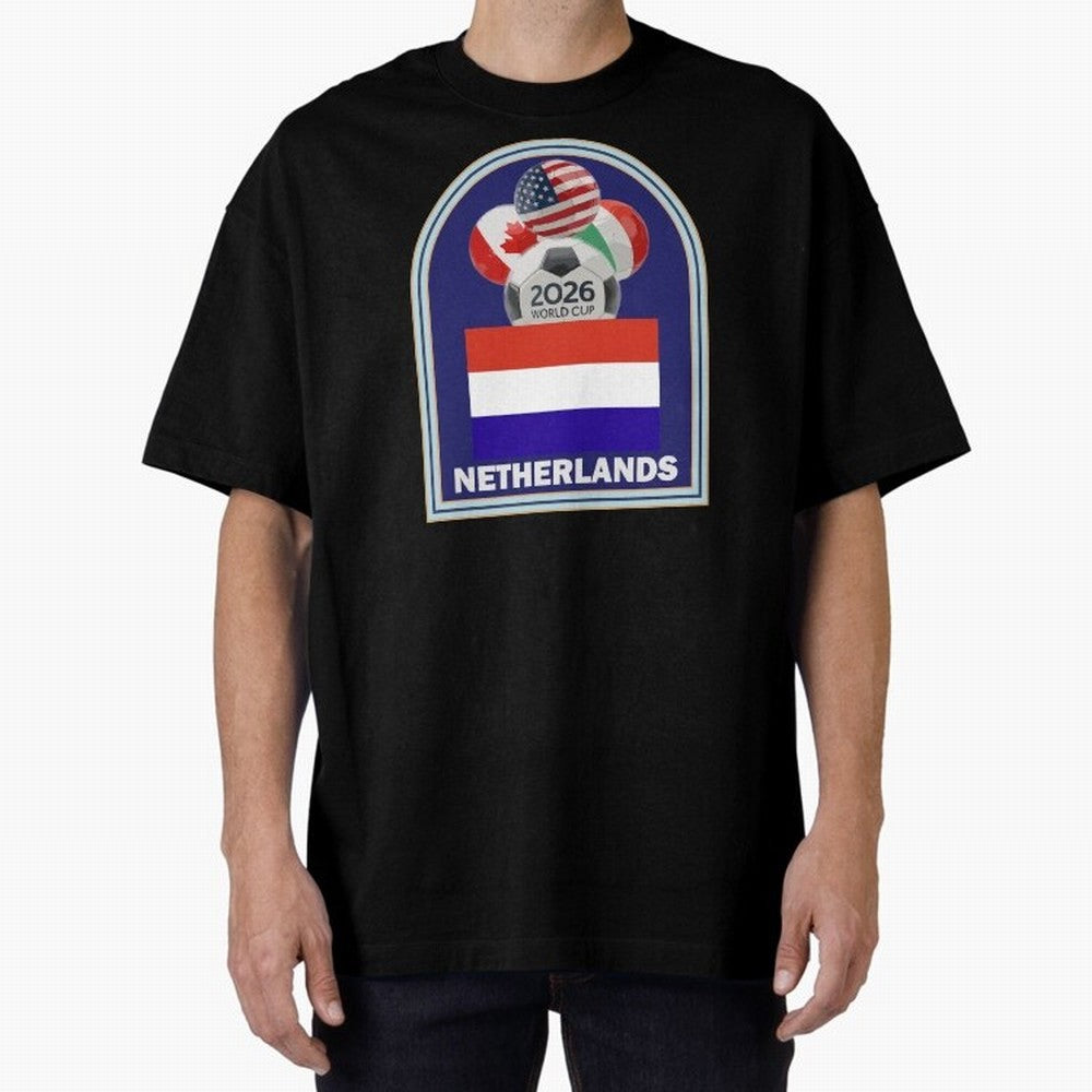 Netherlands 2026 Soccer T-shirt Classic T-Shirt Honor Champions and Dreams in FIFA World Cup 2026 Group Stage for Fans of Messi, Neymar and Mbappe and England, Bringing Classic Soccer Heritage, Championship Pressure, Fan Loyalty and International