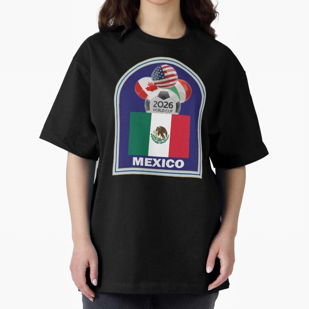 Mexico 2026 Soccer T-shirt Classic T-Shirt Join FIFA World Cup 2026 Spirit, Featuring Brazil, Messi, Neymar and Mbappe, Fan Favorite Moments, National Team Passion, Big Match Drama and Soccer History; Ideal for Football Dads, Football Moms,