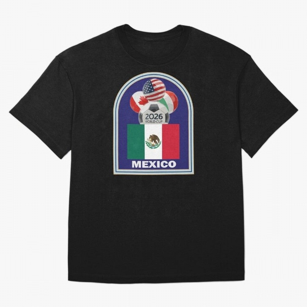 Mexico 2026 Soccer T-shirt Classic T-Shirt Join FIFA World Cup 2026 Spirit, Featuring Brazil, Messi, Neymar and Mbappe, Fan Favorite Moments, National Team Passion, Big Match Drama and Soccer History; Ideal for Football Dads, Football Moms,