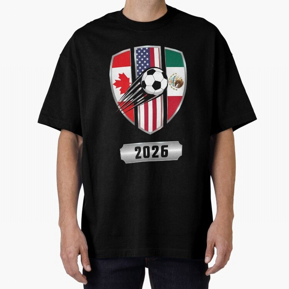 North United America Shield 2026 Cup Classic T-Shirt Support the Legends of Match Day Hype around FIFA World Cup 2026 Group Stage, CR7, Germany, Worldwide Fan Energy, Dramatic Goals, Stadium Lights and Championship Celebrations; Made for Die Hard