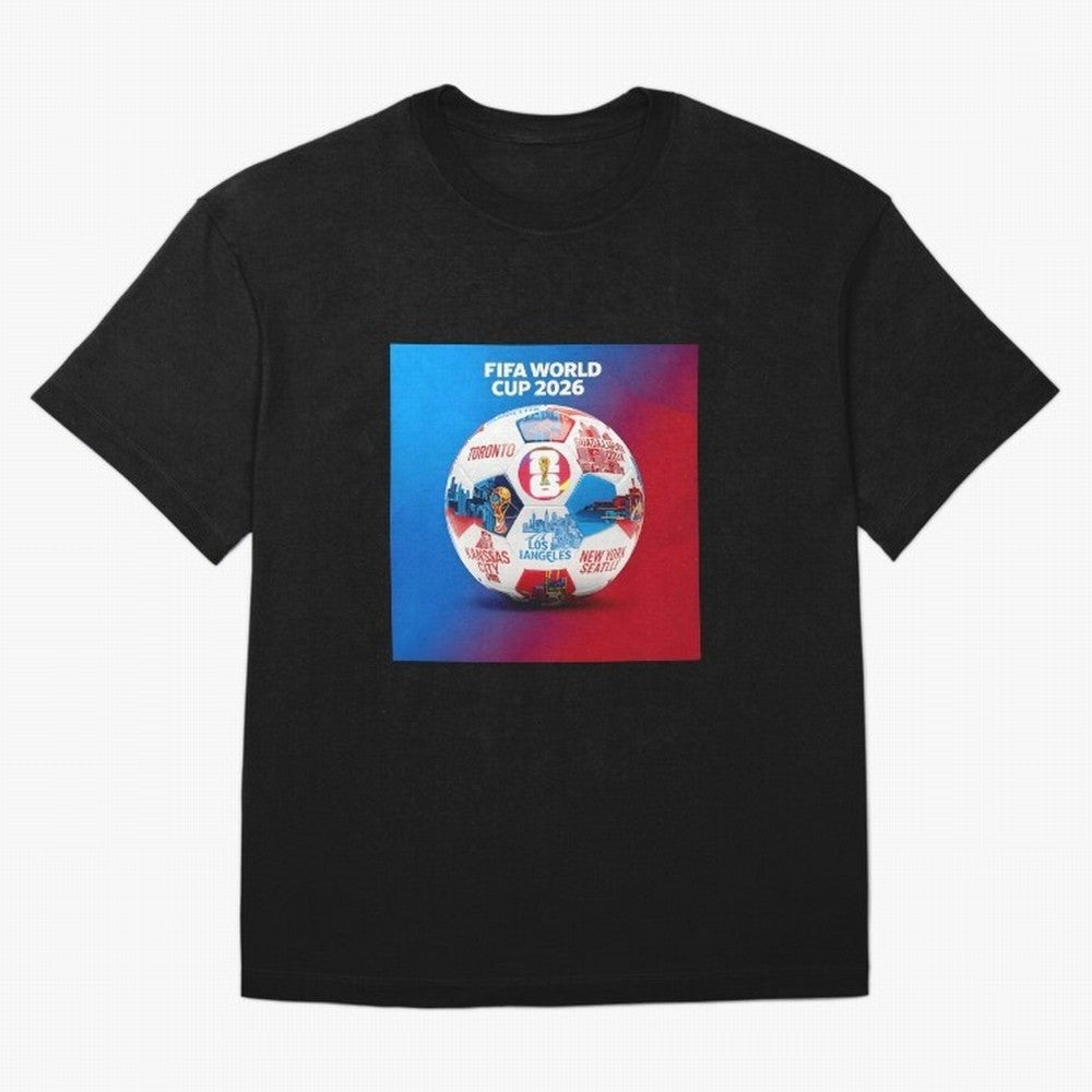 North America Football 2026 Classic T-Shirt Bring Supporter Culture to FIFA World Cup 2026 USA Canada Mexico for Fans of Messi, Neymar and Mbappe and England, France and Netherlands, Bringing Football History, Final Match Energy, Crowd Noise and