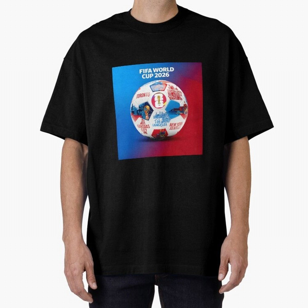 North America Football 2026 Classic T-Shirt Bring Supporter Culture to FIFA World Cup 2026 USA Canada Mexico for Fans of Messi, Neymar and Mbappe and England, France and Netherlands, Bringing Football History, Final Match Energy, Crowd Noise and