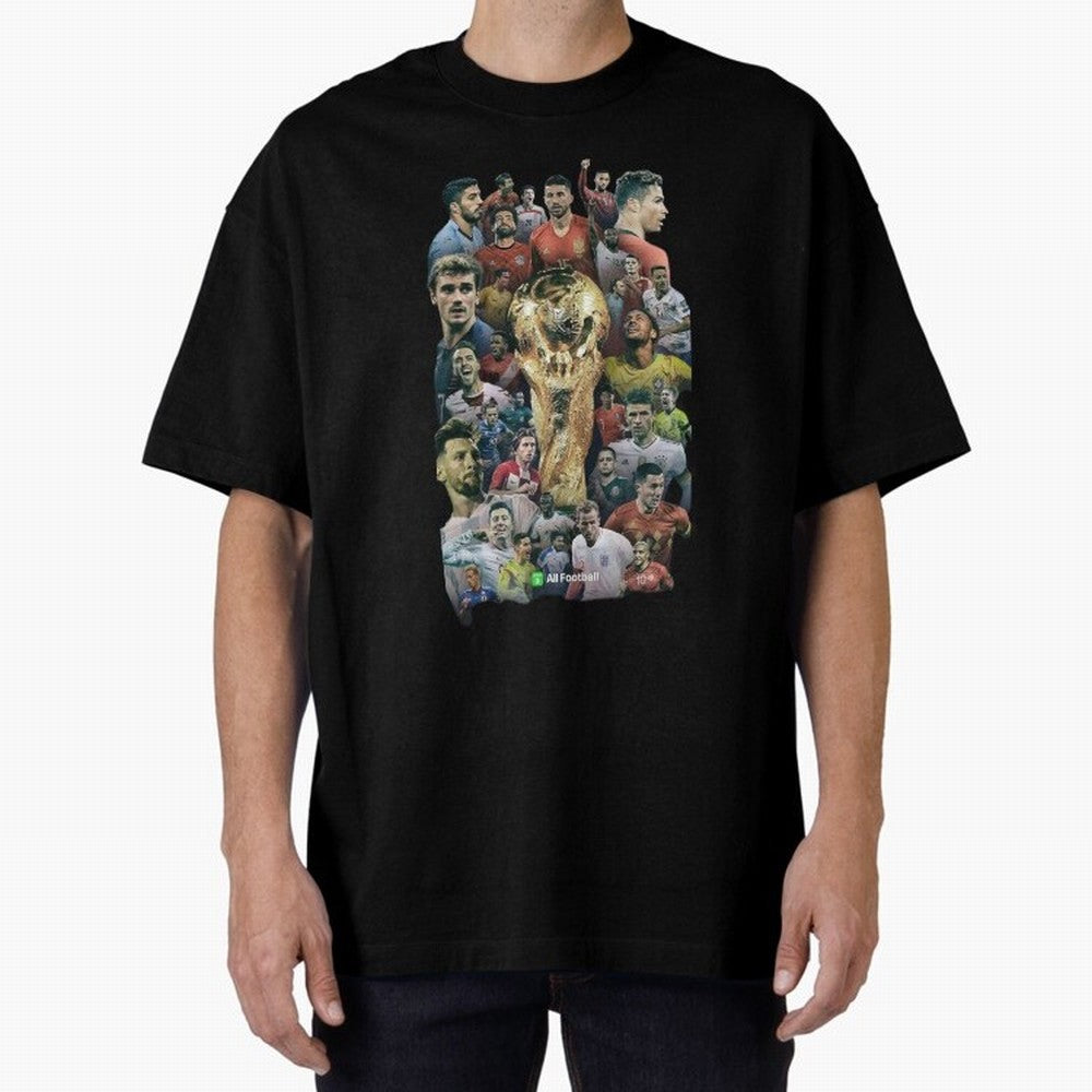 All Football Classic T-Shirt Make the Season About Match Day Hype around FIFA World Cup 2026 Group Stage, CR7 and Messi, Argentina, France and Brazil, Soccer Culture, Superstar Moments, National Team Dreams and Competitive Fire; Built for
