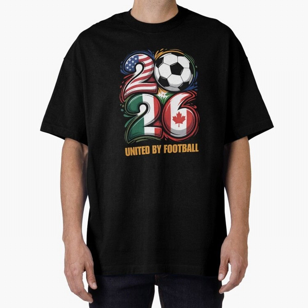 United by Football Soccer Fan Gear 2026 Classic T-Shirt Feel the Roar of Match Day Hype around FIFA World Cup 2026 Group Stage, CR7, France and Portugal, Stadium Memories, Football Loyalty, International Chants and Championship Tradition; Perfect