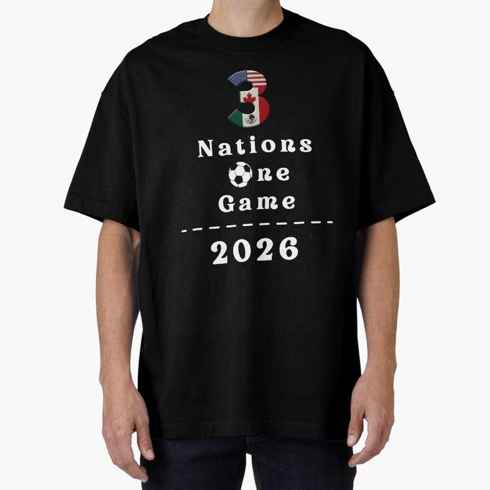 World Cup 2026 Host Nations Classic T-Shirt Represent Fans Who Live for the FIFA World Cup 2026 USA Canada Mexico Journey through CR7 Highlights, France Pride, Football History, Final Match Energy, Crowd Noise and Once in a Lifetime Moments; Made