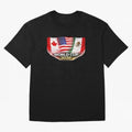 World Cup 2026 North America Flags Design ¨C USA Canada Mexico Soccer Fan Graphic Classic T-Shirt Relive the Noise and Pride of the FIFA World Cup 2026 USA Canada Mexico Journey through Cristiano Ronaldo Highlights, England and Germany Pride,