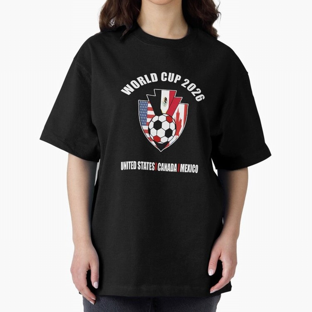 World Cup 2026 T-Shirt_85693409 Classic T-Shirt Carry FIFA World Cup 2026 USA Canada Mexico Centered on Neymar, Haaland and Cristiano Ronaldo, England, France and Netherlands Energy, Football Festival Excitement, Trophy Ambitions, Country Rivalries
