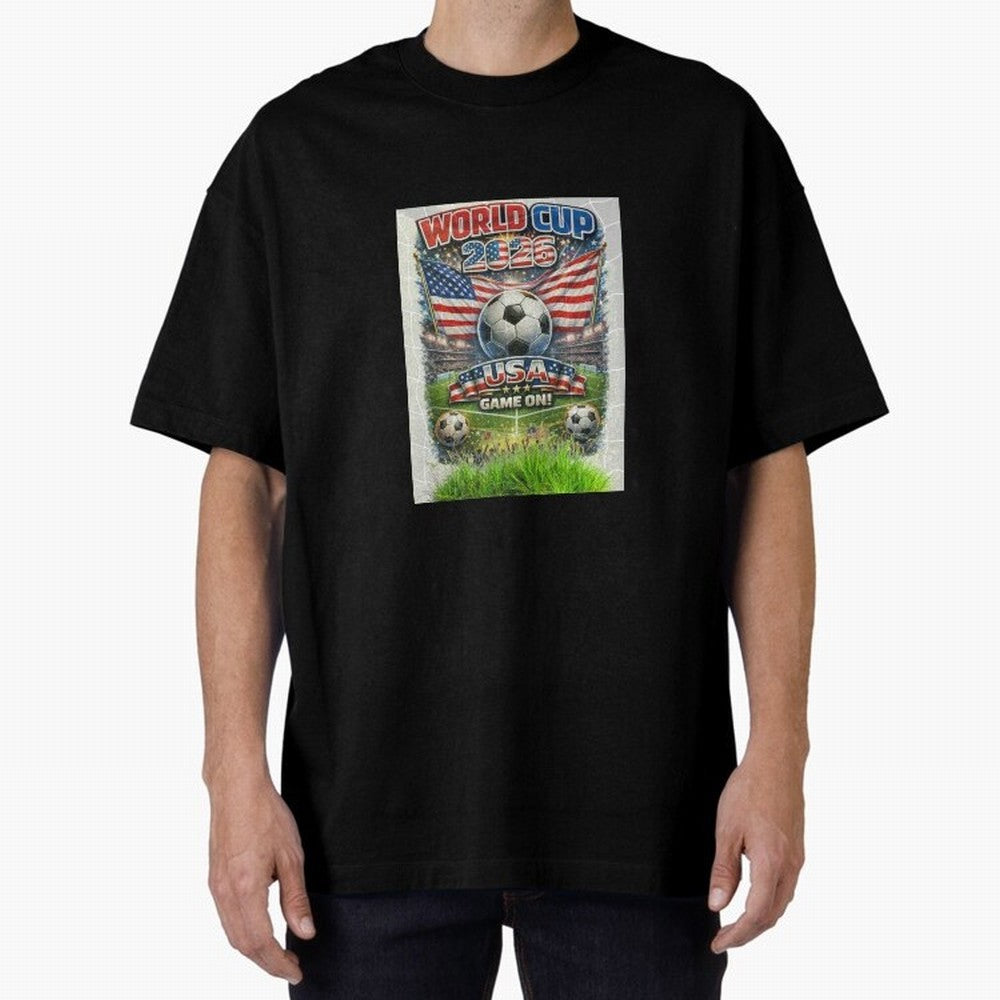 WORLD CUP FOOTBALL 2026 Classic T-Shirt Live the Energy of FIFA World Cup 2026 Spirit, with France, Neymar, Soccer Culture, Superstar Moments, National Team Dreams and Competitive Fire; Great for Watch Parties, Sports Bars, Family Nights, Fan Clubs