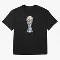 Argentina Classic T-Shirt Bring a Champion Mindset to FIFA World Cup 2026 Highlighting Cristiano Ronaldo, Haaland and CR7, Argentina and Brazil Energy, Vintage Soccer Flavor, Modern Football Stars, National Flags and Final Night Emotion; Perfect