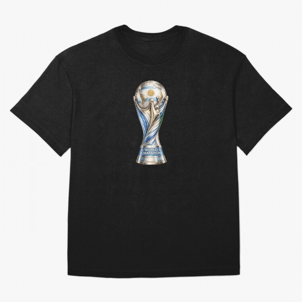 Argentina Classic T-Shirt Bring a Champion Mindset to FIFA World Cup 2026 Highlighting Cristiano Ronaldo, Haaland and CR7, Argentina and Brazil Energy, Vintage Soccer Flavor, Modern Football Stars, National Flags and Final Night Emotion; Perfect