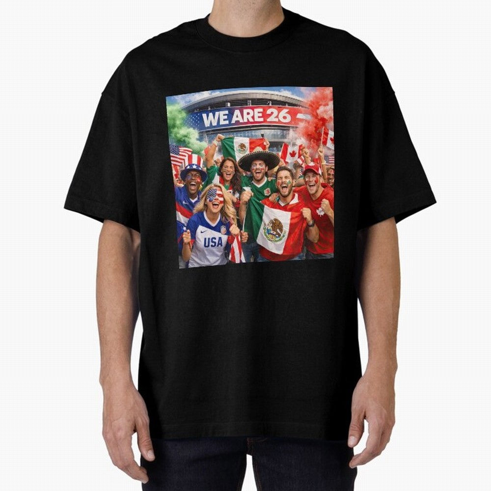 2026 FIFA World Cup Celebration Classic T-Shirt Make Your Look Match Global Football Passion for FIFA World Cup 2026, with Haaland and Mbappe, Argentina, France and Brazil, Soccer Culture, Superstar Moments, National Team Dreams and Competitive